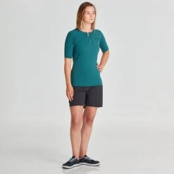 NRS Women's H2Core Rashguard Short-Sleeve Shirt Womens Thermal Layering
