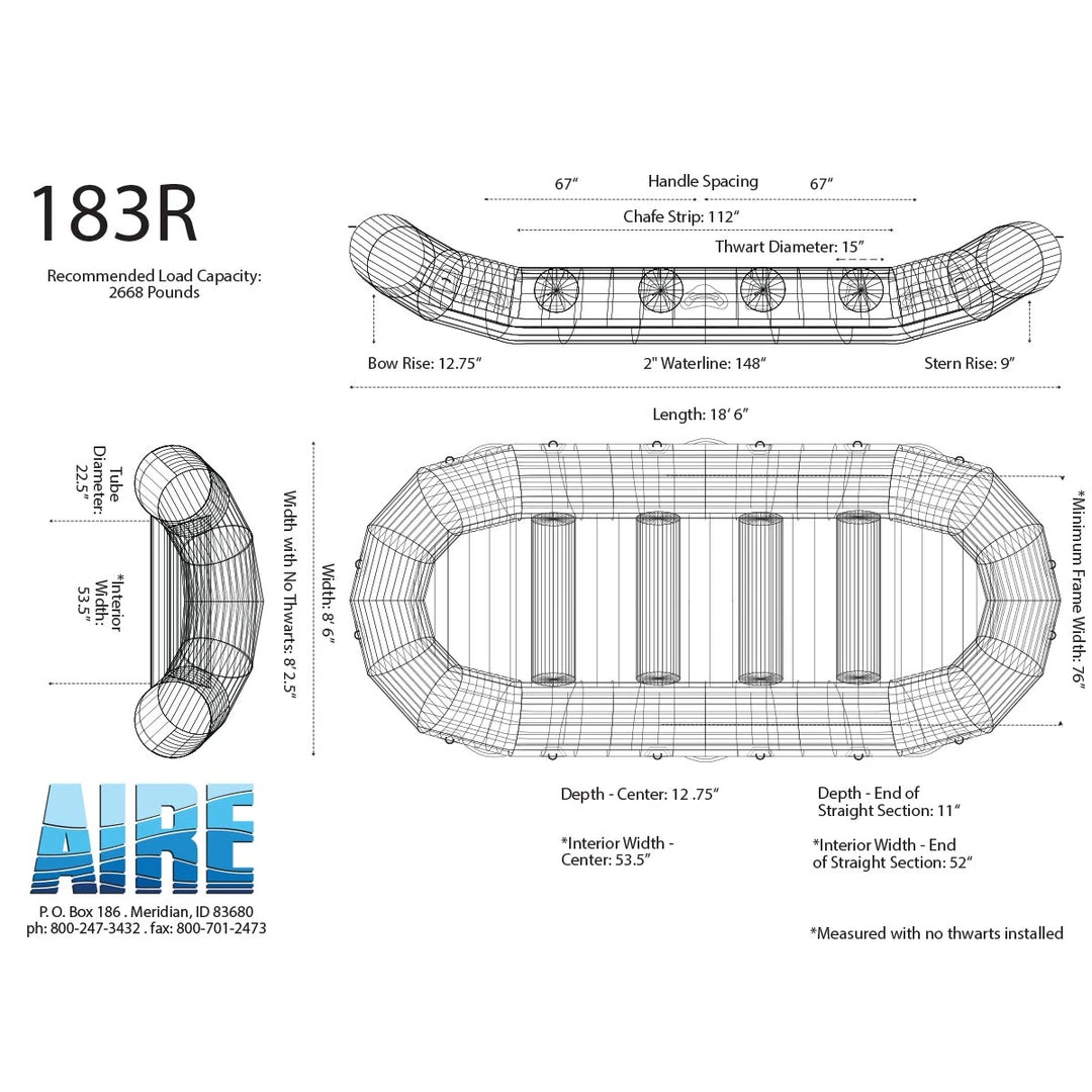 AIRE R-Series Rafts 16 AIRE R-Series Rafts