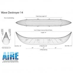 AIRE Wave Destroyer Catarafts