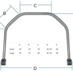 NRS U-Shaped Thigh Bar