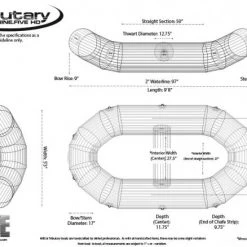 AIRE Tributary HD 9.5 Self Bailing Raft Rafts