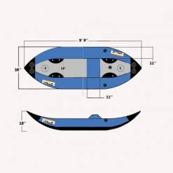 Inflatable Kayaks Valle Truckee Ducky Solo