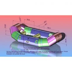 Jacks Plastic Rafts Fat Boy Raft